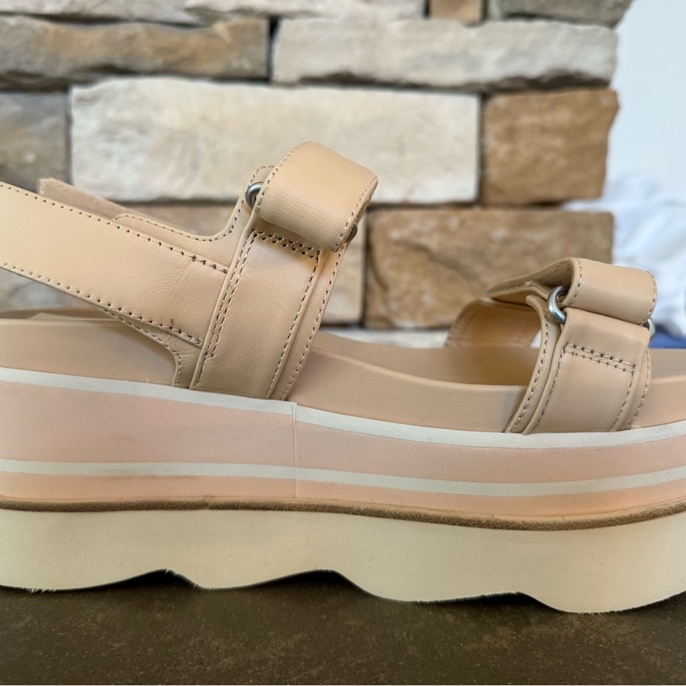 Dolce Vita ivory IZAK platform sandal new- no box - Picture 4 of 6